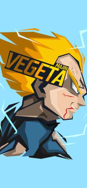 Majin Vegeta Background