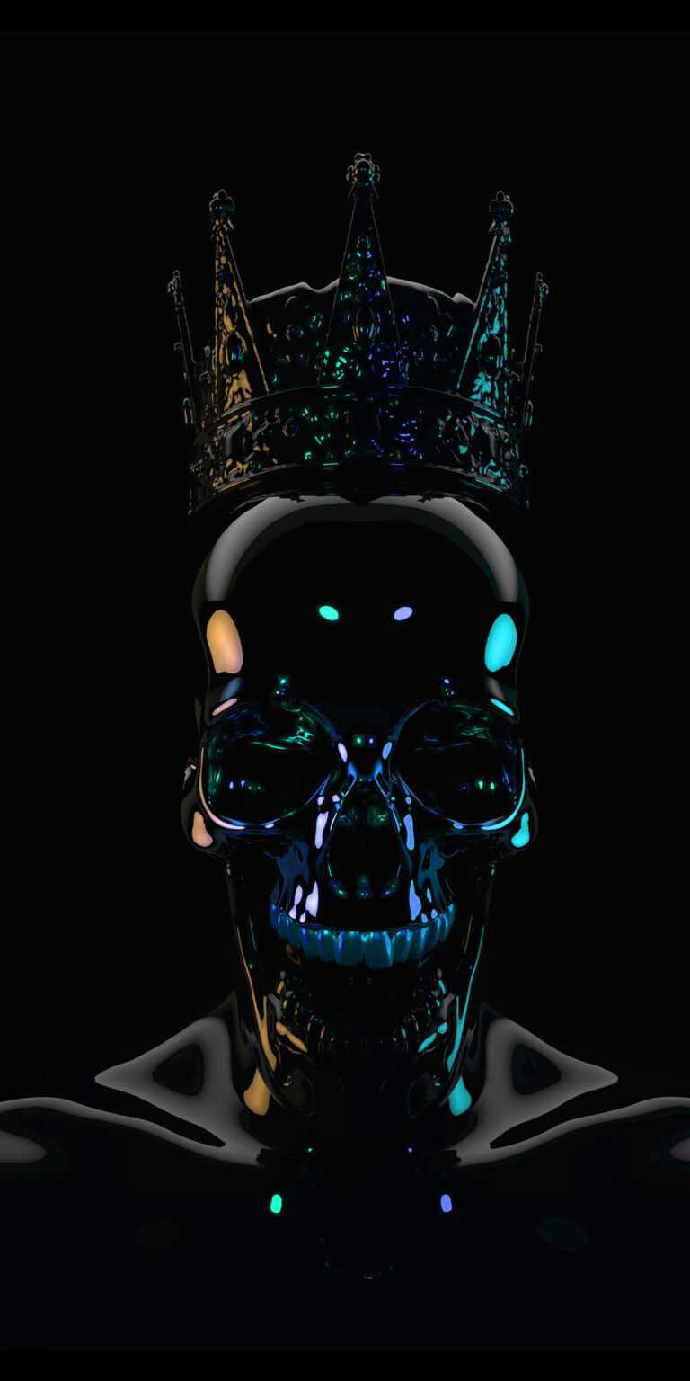 Skull Crown Wallpaper iXpap