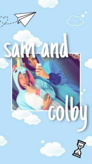 Wallpaper Sam and Colby