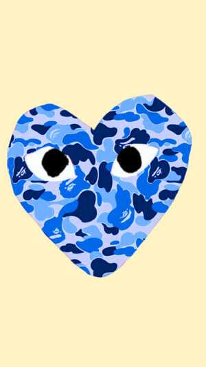 Bape Heart Wallpaper