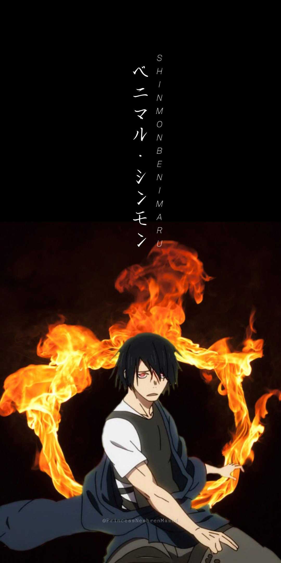 Download Fire Force Joker Sketch Wallpaper