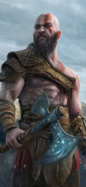 Kratos Wallpaper iPhone