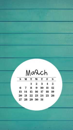 March 2022 Calendar Wallpaper