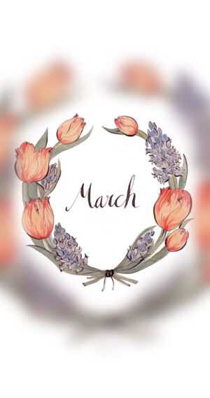 March Background