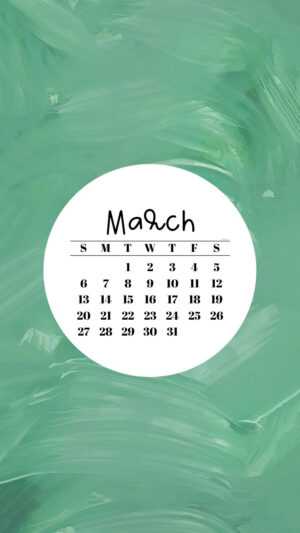 March Calendar Wallpaper 2022