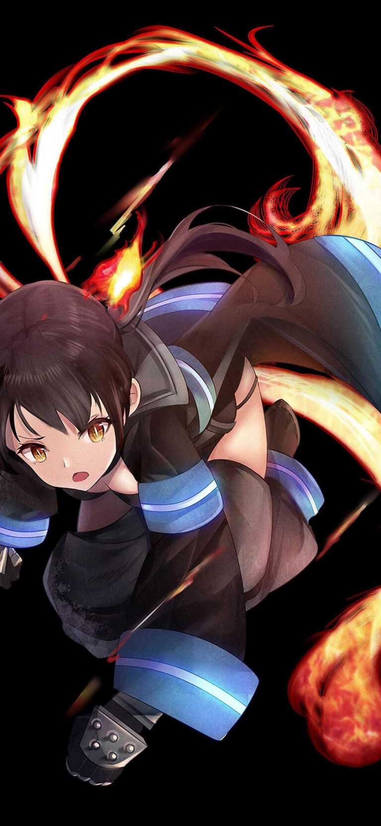Tamaki Fire Force Wallpaper - iXpap