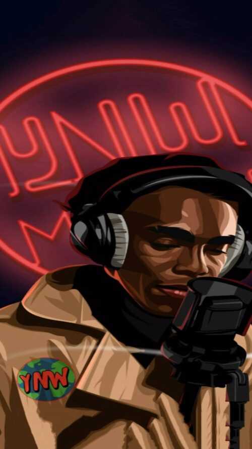 YNW Melly Wallpaper - iXpap