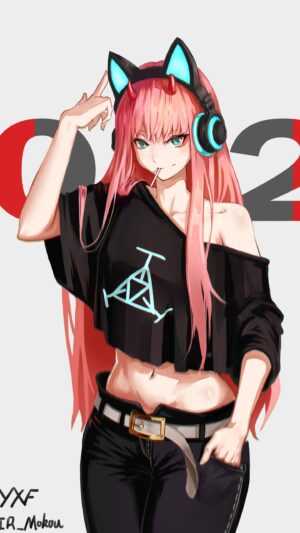 Zero Two Wallpaper