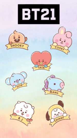 iPhone BT21 Wallpaper