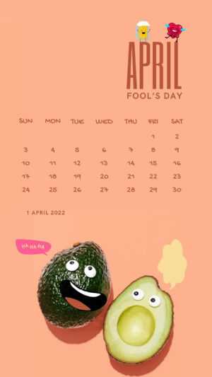 April Calendar Wallpaper 2022