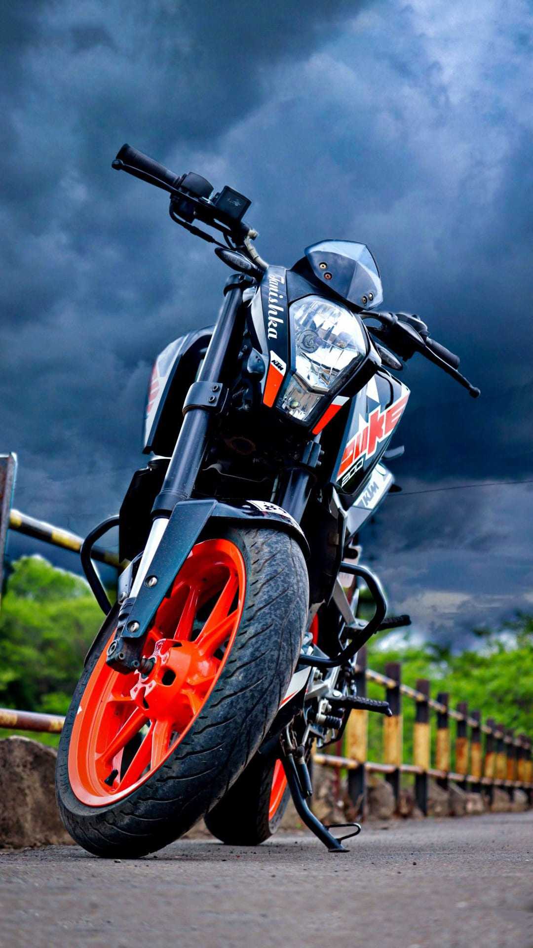 РњРѕС‚РѕС†РёРєР» KTM 125 Duke С„РѕРЅ