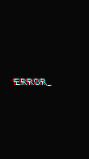 Error Wallpaper