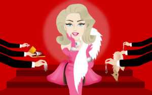 Material Girl Wallpaper