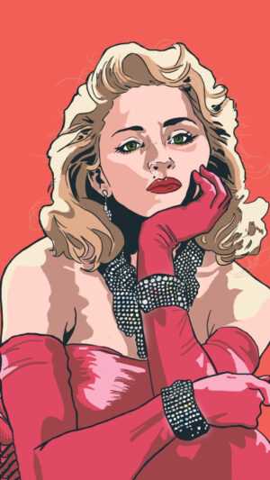 Material Girl Wallpaper