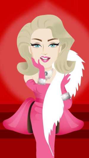 Material Girl Wallpaper