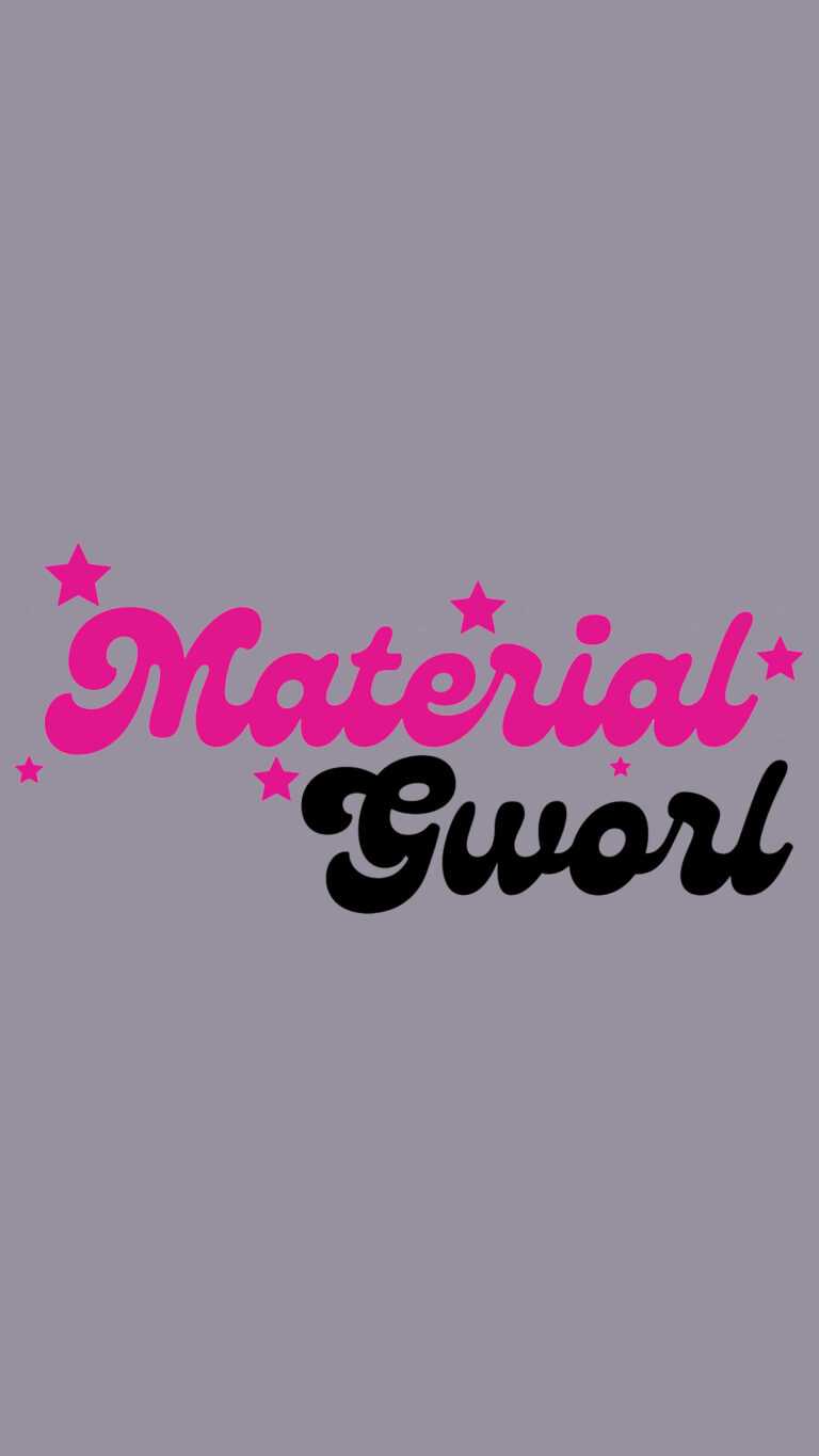Material Girl Wallpaper iXpap