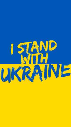 i Stand with Ukraine Wallpaper