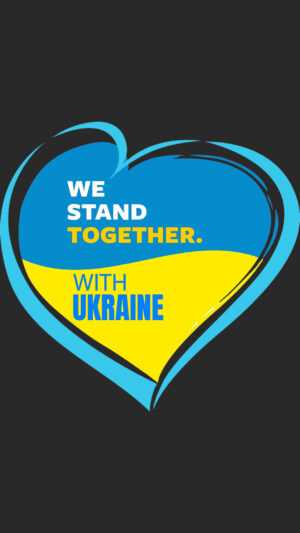 i Stand with Ukraine Wallpaper