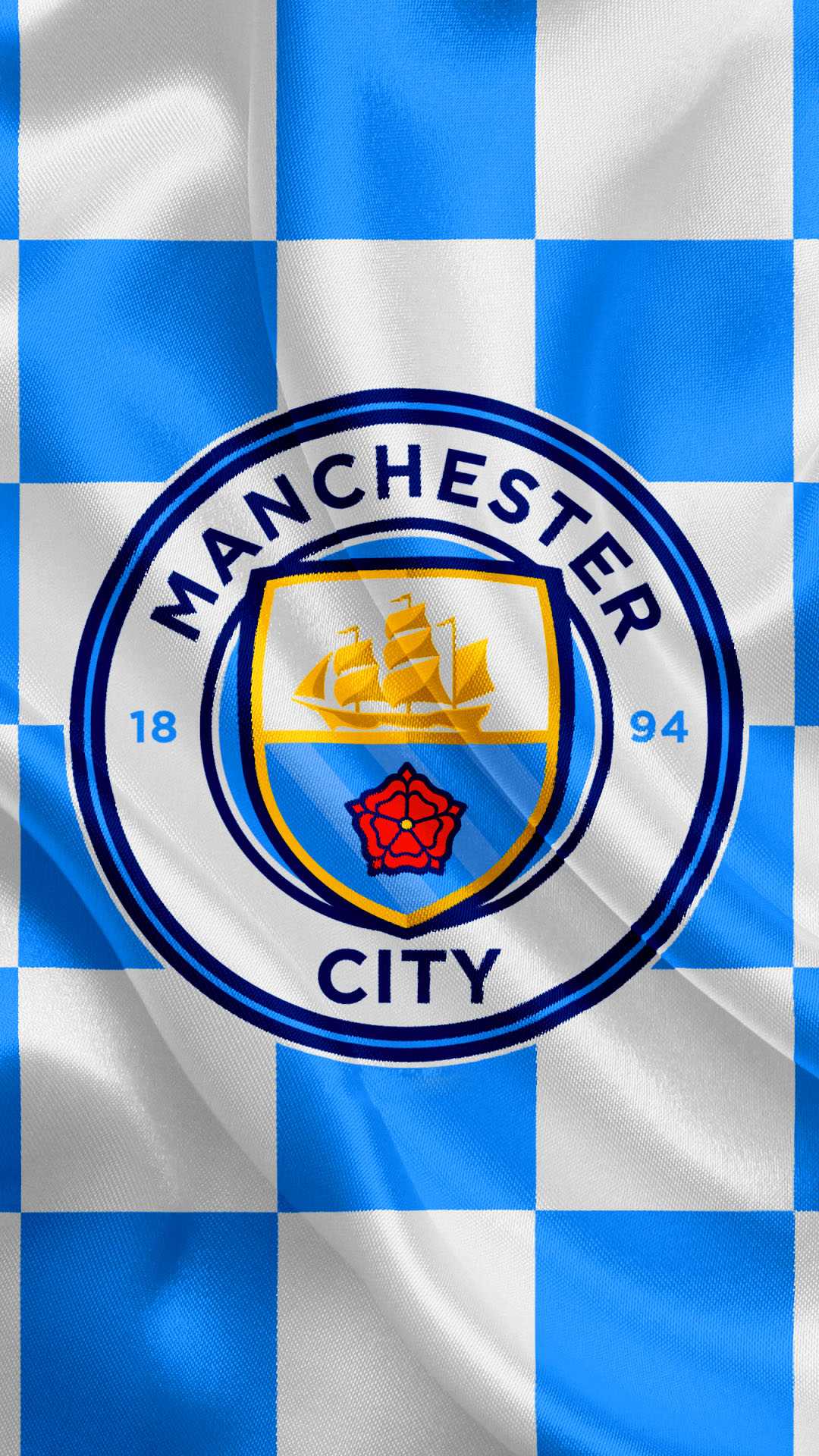 Download Football Club Of Manchester City Logo Wallpaper