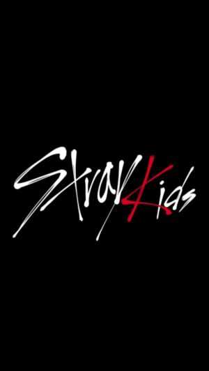 Stray Kids Logo Wallpaper