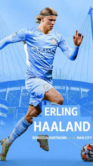 Haaland Man City Wallpaper