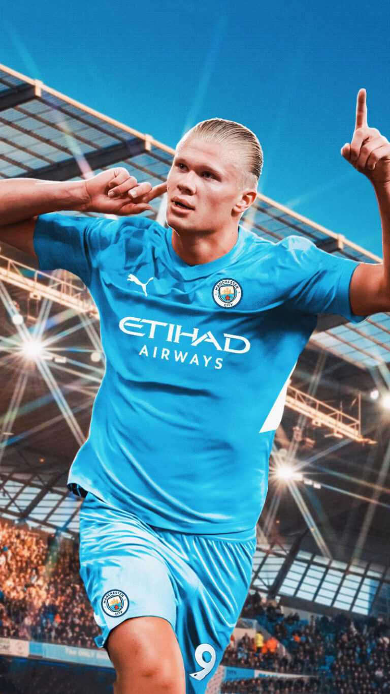 Haaland Man City Wallpaper - iXpap