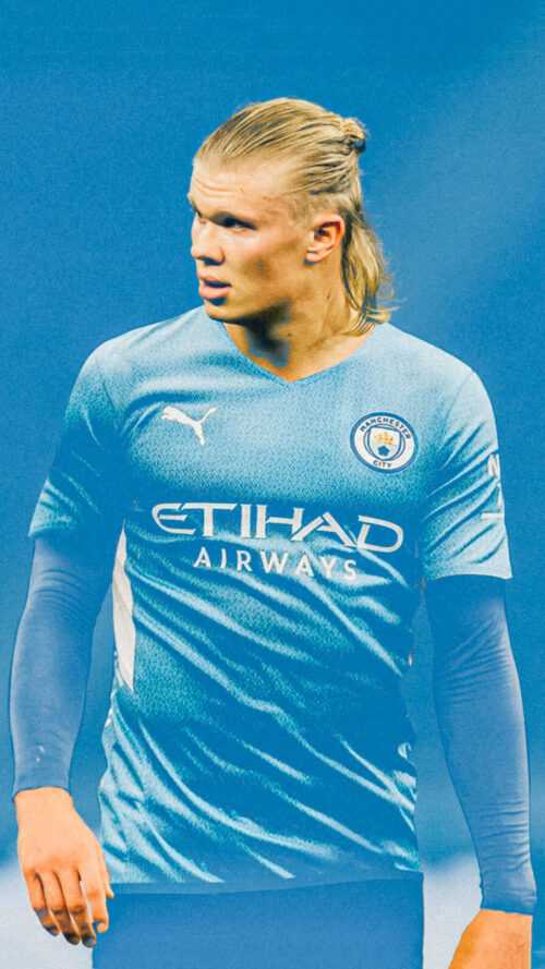 Haaland Man City Wallpaper - iXpap