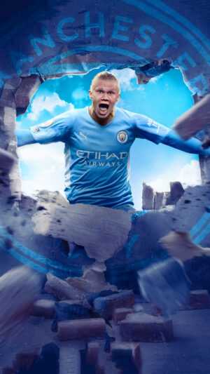 Haaland Man City Wallpaper