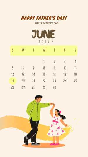 June 2022 Calendar Wallpaper