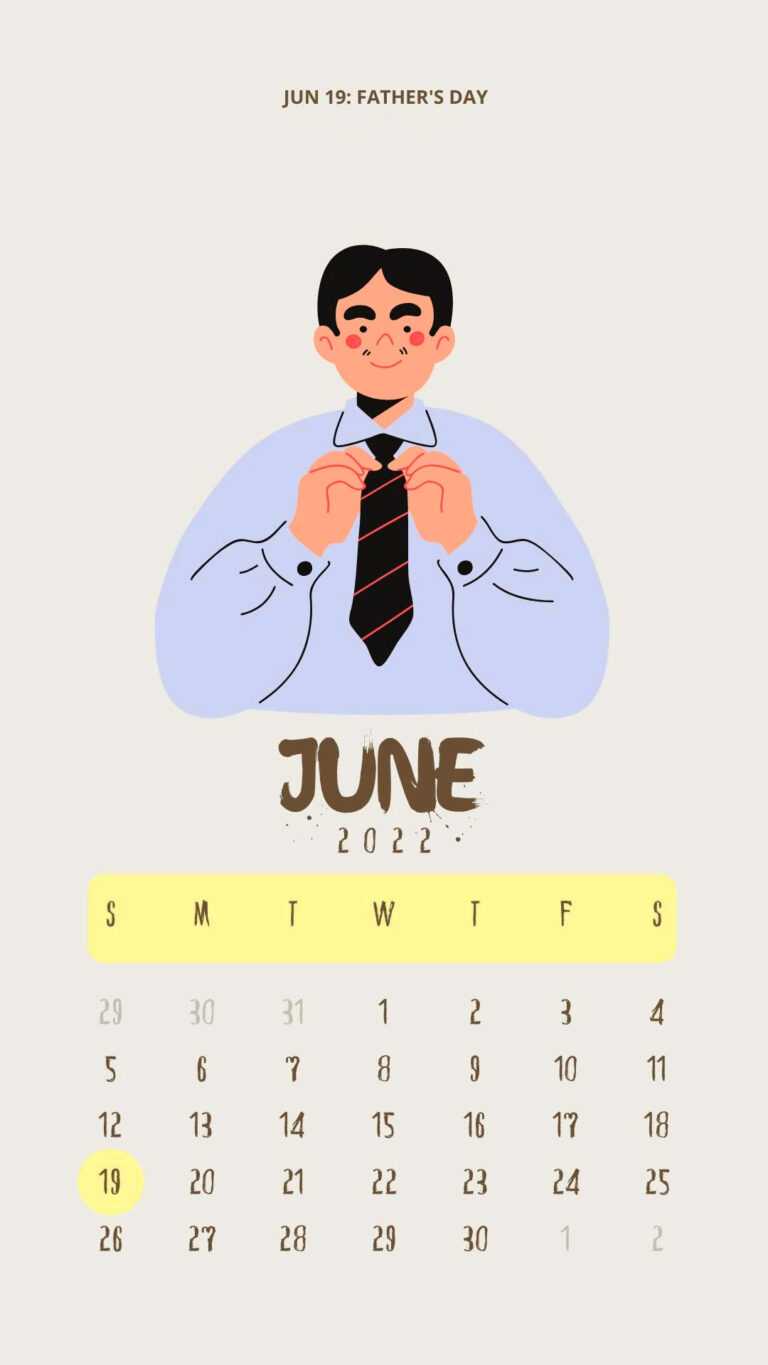 June Calendar Wallpaper 2022 iXpap