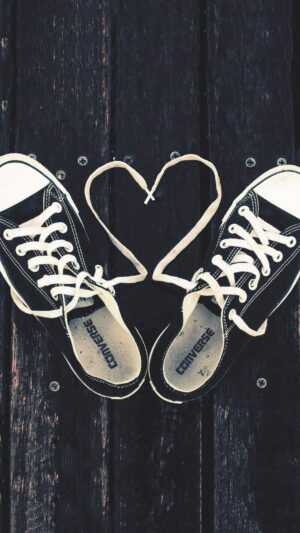 Converse Heart Wallpaper