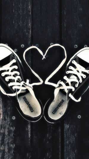 Converse Heart Wallpaper