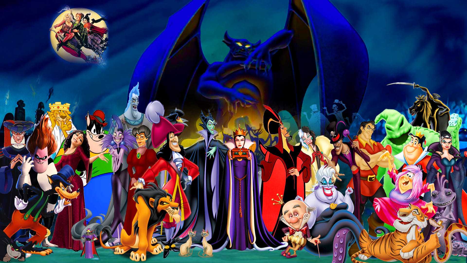 Disney Villains Wallpaper HD IXpap