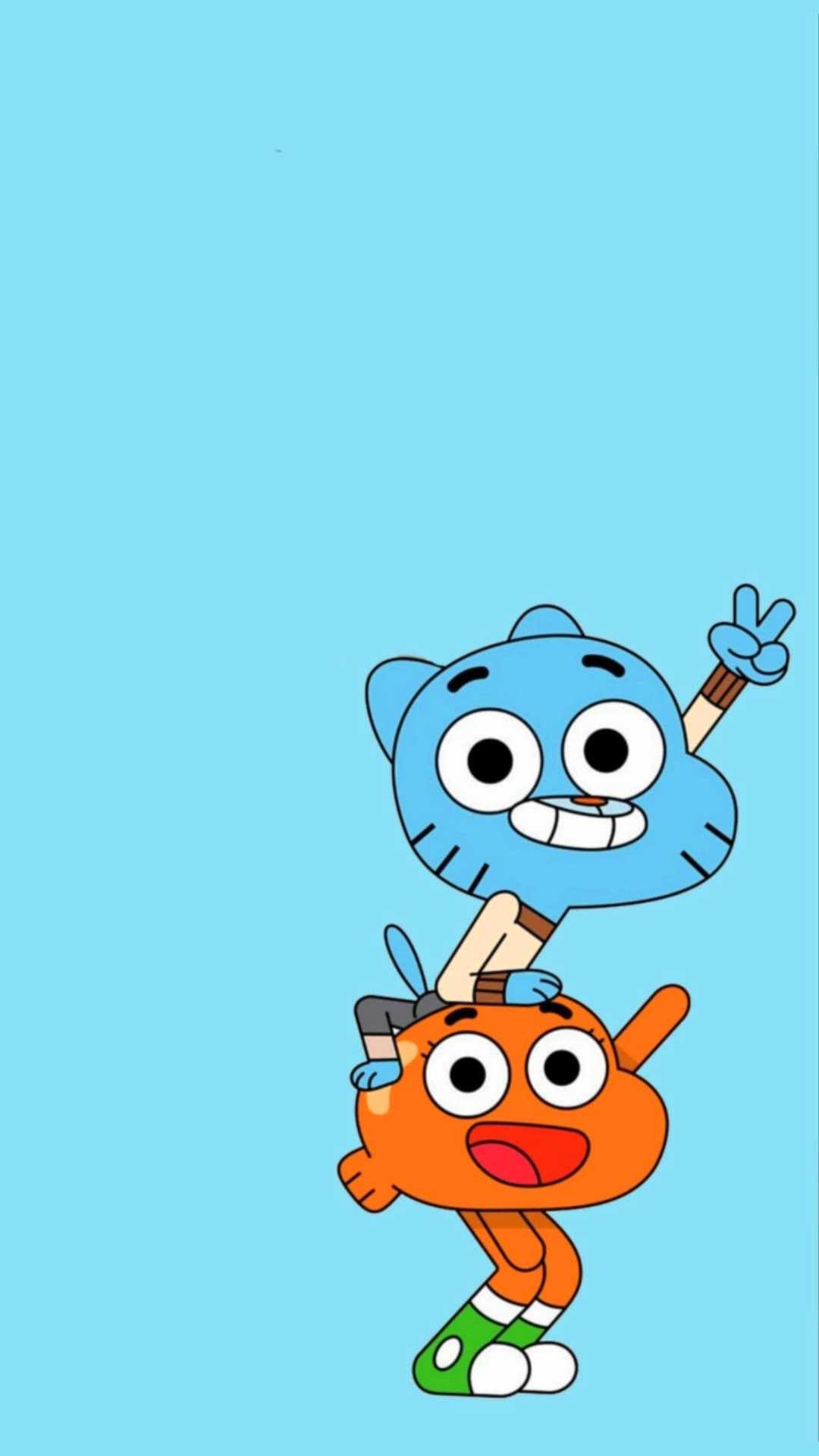 Download Gumball And Darwin Wallpaper