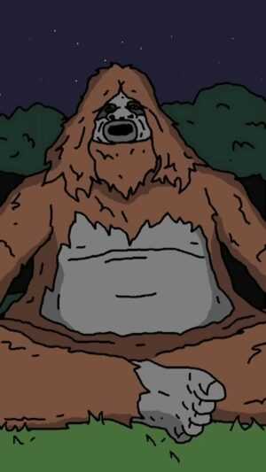 Sassy The Sasquatch Wallpaper