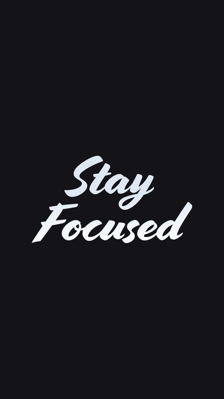 Keep Calm and Stay Focused 4K wallpaper download