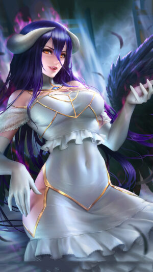 Albedo Overlord Wallpaper