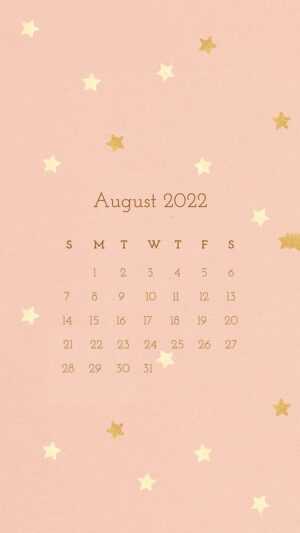 August Calendar Wallpaper 2022