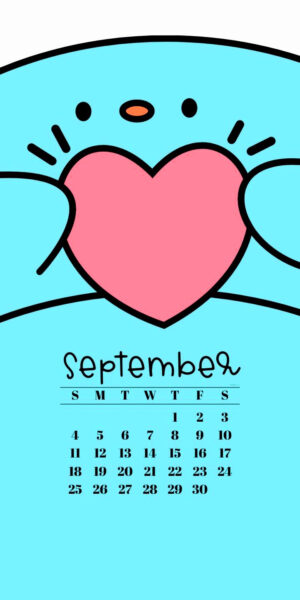 September 2022 Calendar Wallpaper