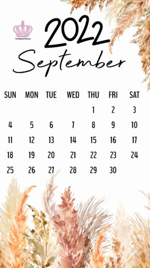 September 2022 Calendar Wallpaper