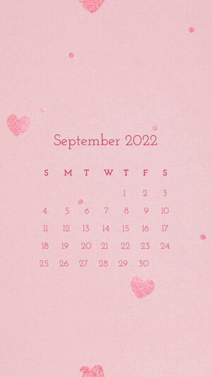 September 2022 Calendar Wallpaper