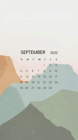 September Calendar Wallpaper 2022