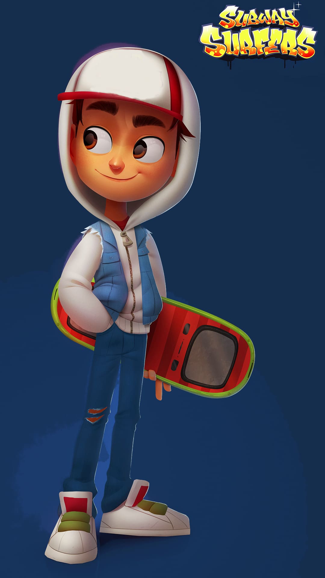 jake subway surfers  Personagem, Imagem de fundo para iphone