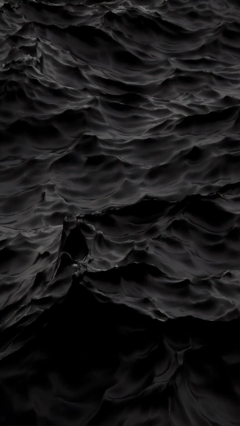 Black Wave Wallpaper - iXpap