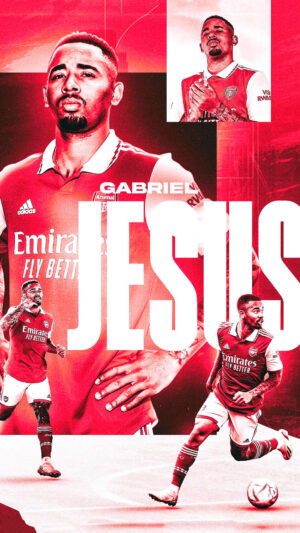 Gabriel Jesus Wallpaper Arsenal