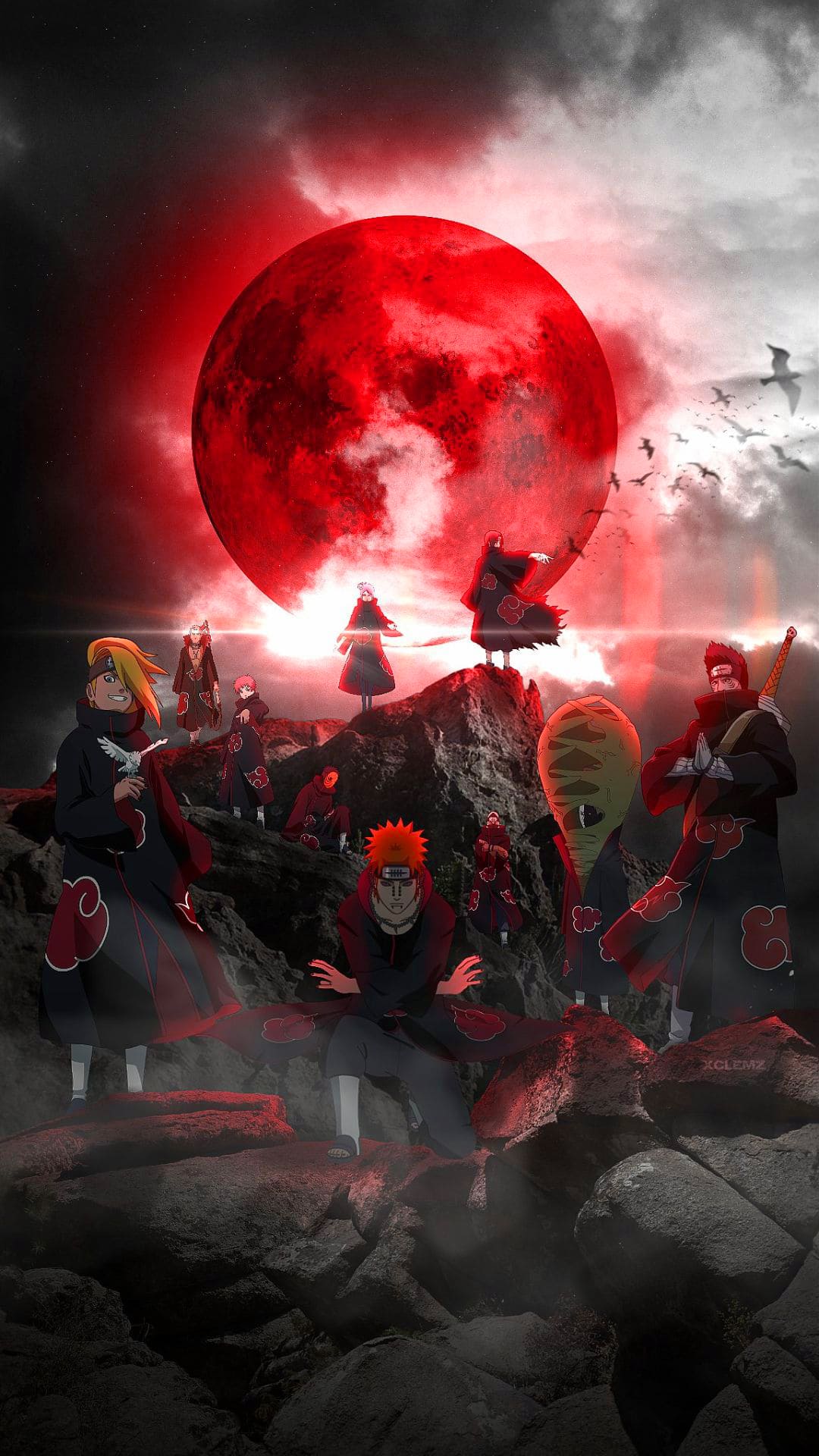 akatsuki wallpaper  Anime wallpaper iphone, Akatsuki, Naruto wallpaper  iphone