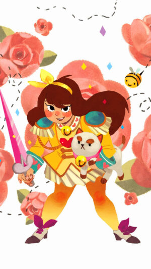 Bee and PuppyCat Wallpaper