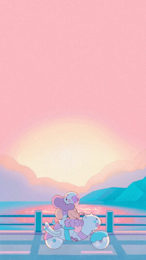 Bee and PuppyCat Wallpaper