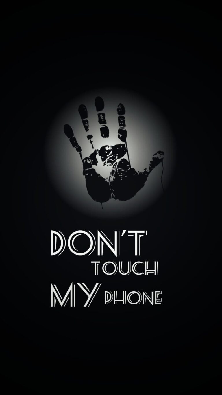 Dont Touch My IPad Wallpaper - iXpap