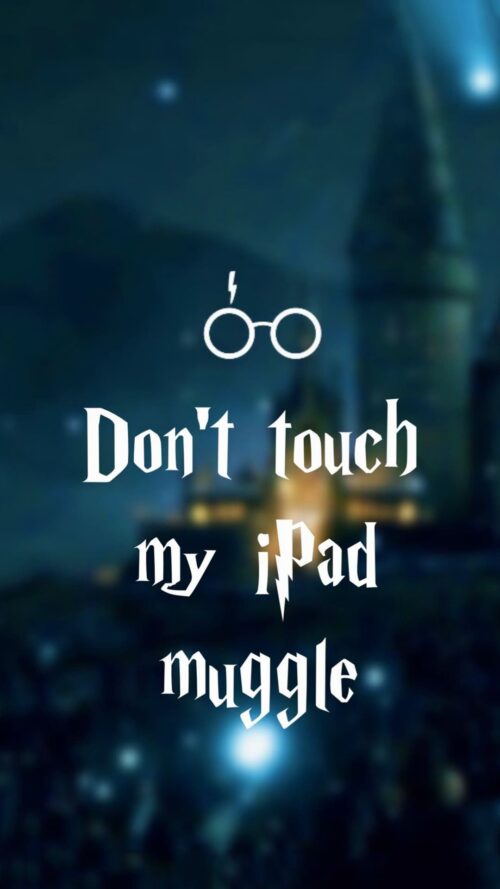 Dont Touch My IPad Wallpaper iXpap
